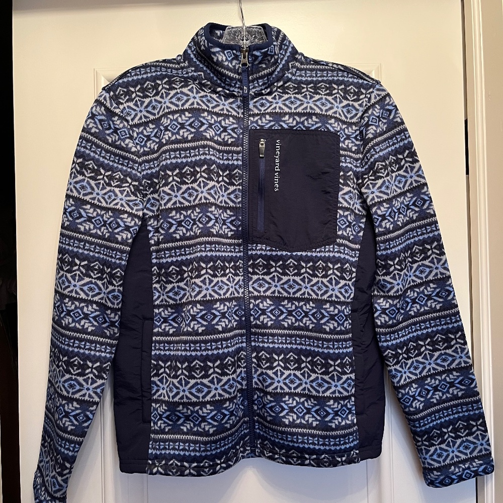 VINEYARD VINES Youth Zip Up Jacket